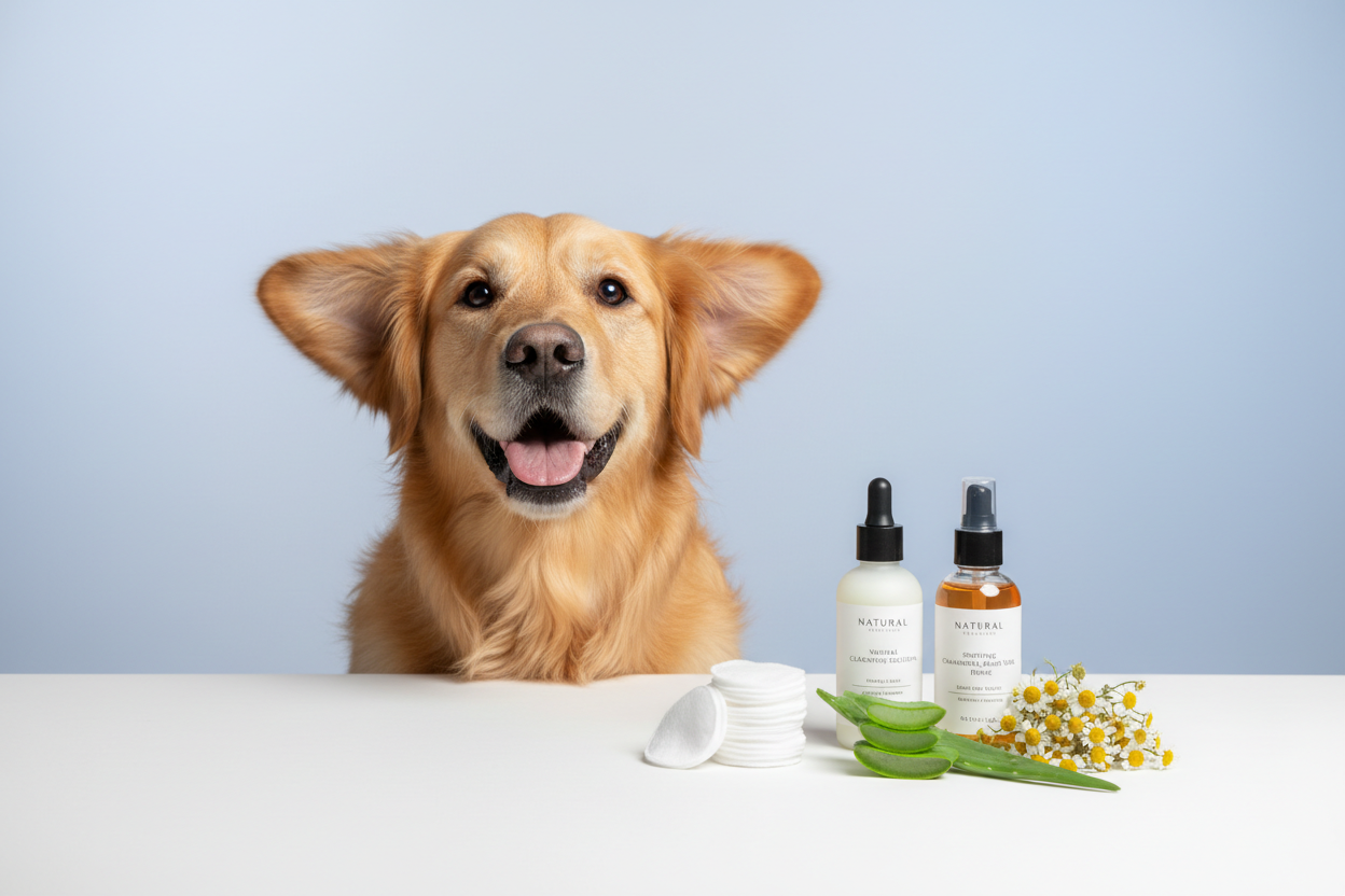 DogsLife Nettoyant pour les oreilles Lingettes pour les oreilles 50 pièces