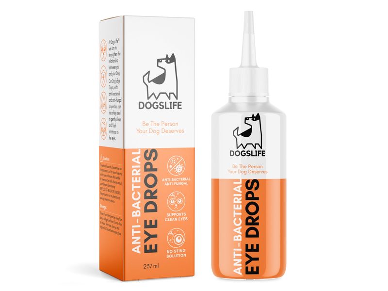 DogsLife Nettoyant pour les yeux Gouttes pour les yeux 237 ml