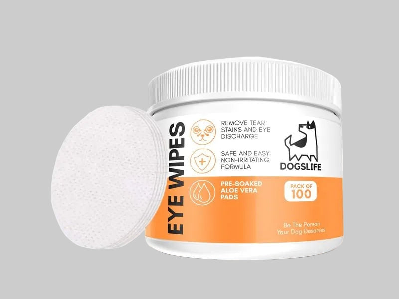 DogsLife Nettoyant pour les yeux Lingettes pour les yeux 100 pièces