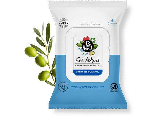 Pet Head Nettoyant pour les oreilles Ear Wipes 30 Pièce/s
