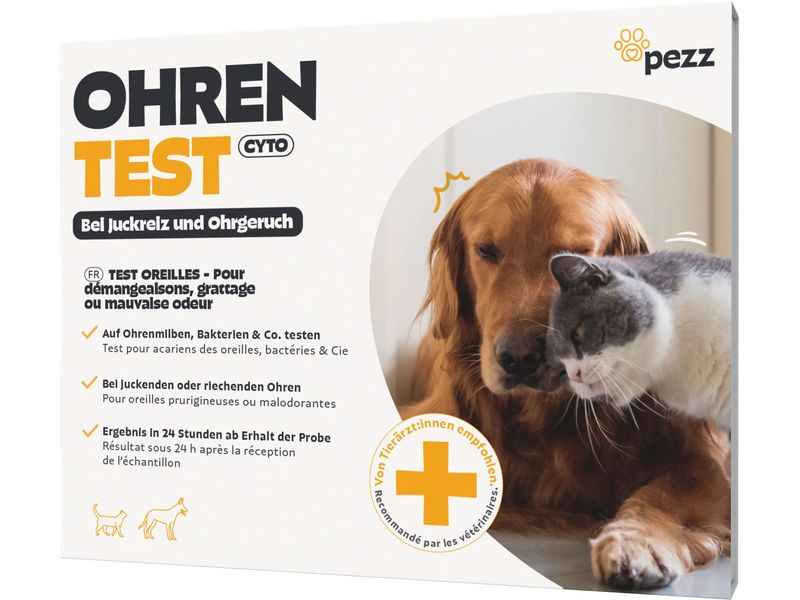 pezz Test d'oreille pour chiens et chats 2 Pièce/s