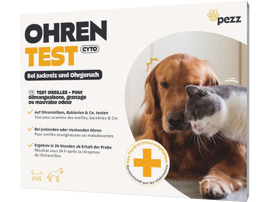 pezz Test d'oreille pour chiens et chats 2 Pièce/s