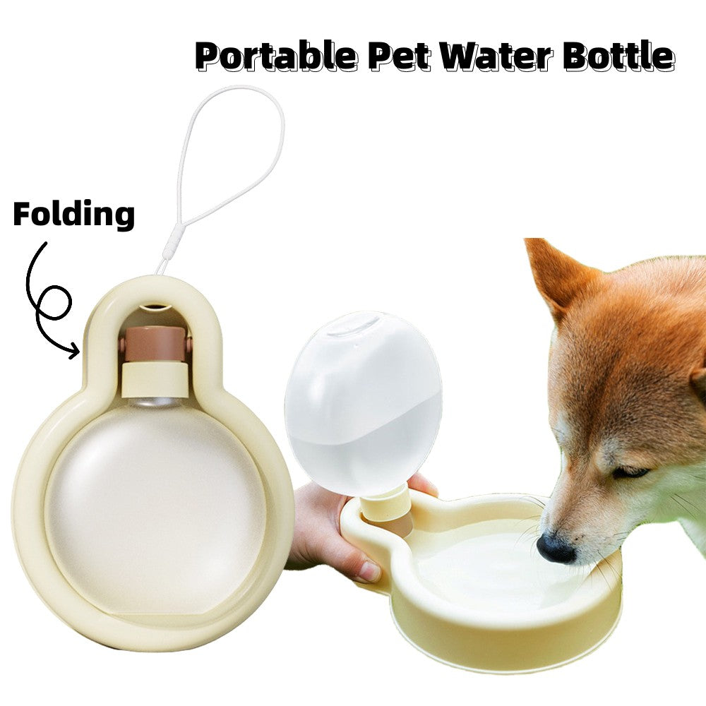 Gourde nomade - hydratation fraîche pour chien