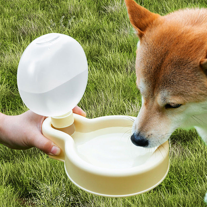 Gourde nomade - hydratation fraîche pour chien
